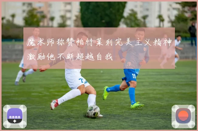 魔术师称赞帕特莱利完美主义精神激励他不断超越自我